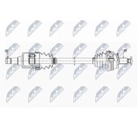 NTY Antriebswelle NPW-WW-276 Para Audi Seat Skoda VW, 581 mm