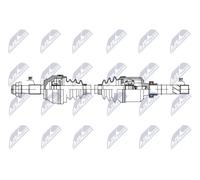 NTY Antriebswelle Vorderachse rechts para Fiat Ducato Kasten 160 Multijet 3.0 D