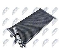 NTY Condensador Aire Acondicionado CCS-NS-024 Para Nissan, Aluminio