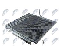 NTY Condensador aire acondicionado DODGE JEEP 3,7 2,8 68003971AA 68003971AB