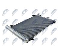 NTY Condensador aire acondicionado PEUGEOT CITROËN 2,0 2,2 6453.EC 6455.AS