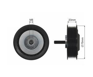 NTY Desviación Papel de Liderazgo Correa para VW Lt 28-46 II Caja 2DX0AE 2.5Tdi