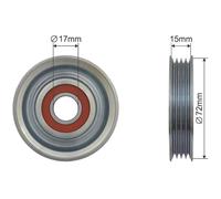 NTY Desviación Papel de Liderazgo Trapezoidal para Subaru Forester Sg 2.0 X AWD