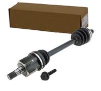 NTY Eje de transmisión delantero izquierdo apto para Octavia Golf Passat