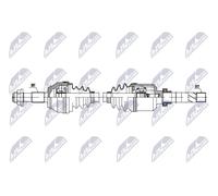 NTY Eje de Transmisión NPW-CT-167 Delantero Derecha 31/35 Dientes