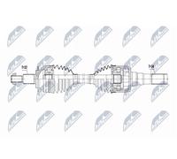NTY Eje de Transmisión NPW-FR-190 Para Ford USA, 836 mm