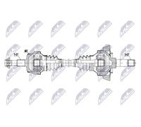 NTY Eje De Transmisión NPW-ME-189 Para Mercedes-Benz 27 Dientes Lado Diferencial