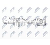 NTY Eje De Transmisión NPW-PL-137 25 Dientes Longitud 700 Mm Para Chevrolet Opel