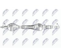 Semieje Eje delantero, derecha NPW-VV-058 NTY para VOLVO XC60 I SUV