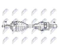 NTY Antriebswelle Gelenkwelle Delantera Izquierda Para Volvo V90 II 235 236 B4