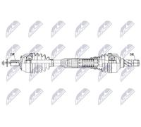 NTY Eje de Transmisión NPW-VV-172 Para Volvo, Eje Cardán, Delantero Izquierdo