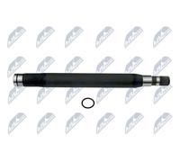 NTY Eje Ranurado Diferencial NWP-PL-004 Para Opel Saab 27x27 465 mm