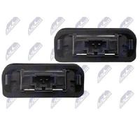 NTY Luz Placa LED ELP-ME-015 Para Mercedes-Benz, Par, Nuevo