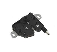 Nty Cerradura de capó de hierro negro para coche, frontal inferior