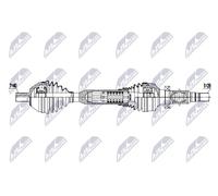 NTY Palier de Transmisión NPW-VV-174 Para Volvo, Eje Delantero Derecho