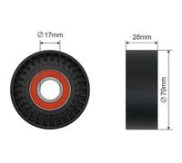 NTY Palmo Correas Acanaladas Rollo Apto para BMW 1er E87 116i 118i E81 120i 3er
