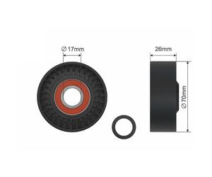 NTY Palmo Correas Acanaladas Rollo para BMW 3er Cabriolet E46 320 de Ci 325 E36