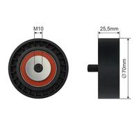 NTY Palmo Correas Acanaladas Rollo para BMW 3er Cabriolet E46 320Ci 325 E36