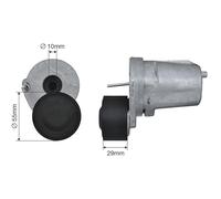 NTY Palmo Correas Acanaladas Rollo para BMW X3 E83 2.0d xDrive18d X5 E70