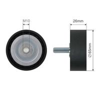 NTY Palmo Correas Acanaladas Rollo para BMW X3 F25 Xdrive20d X Xdrive30d 3er
