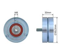 NTY Palmo Correas Acanaladas Rollo para Mercedes-Benz Clase E W211 S211 S203 C