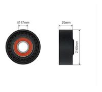 NTY Palmo Correas Acanaladas Rollo para Mercedes-Benz Clase V W447 Vito Caja 114