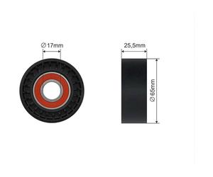 NTY Palmo Correas Acanaladas Rollo para Peugeot 206Cc 2D 2.0 S16 307 3B 3H