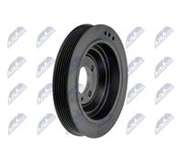 NTY Polea cigüeñal MITSUBISHI 2,0 2,4 1104A032 MD345478 MD376059