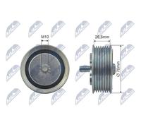 NTY Polea inversión/guía correa poli V para NISSAN 1,6 11925-BC20A 11925-BC20B