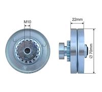 NTY Rodillo De Cinta De Complemento Para Chevrolet Spark M300 1.0 1.2 Aveo