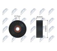 NTY Rodillo de Desvío/Guía Correa Multiacanalada RNK-CH-023 Para Buick