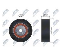 NTY Rodillo Guía/Desvío de Correa Trapecial RNK-BM-019 para BMW, 80 mm