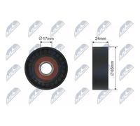 NTY Rodillo De Tensión De Correa Para VW Polo 6R 6C 1.2 TSI 6R1 6C1 1.4 FSI