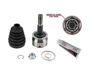 NTY Rótula Set Rótulas Eje Motriz Delantero para Nissan NP300 Navara Pick-Up D23