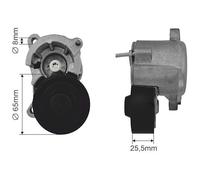NTY Tensora Correa Trapezoidal para Peugeot 206Cc 2D 2.0 S16 307 3B 3H Citroën