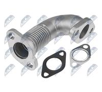 NTY Tubería Válvula AGR EGR-WW-034 para VW, Sin Junta, Detrás