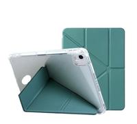 NTYHNFMIH Lanshui Fundas, 3-Y-Foldable Stand Protective Case with Pen Slot Suitable for iPad Air7/ air6/air5 10.9/Pro 11 Inch Universal(Dark Green)