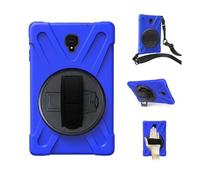 NTYHNFMIH Lanshui Fundas, Hand/Shoulder Strap Anti Drop Shell Protective Case Suitable for Samsung Galaxy Tab A9-8.7 Inch 2023(Blue (Strap))