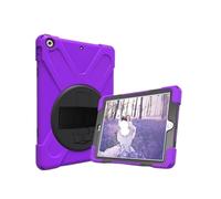 NTYHNFMIH Lanshui Fundas, Hand/Shoulder Strap Anti Drop Shell Protective Case Suitable for Samsung Galaxy Tab S10U/S9U/S8Ultra 14.6 Inch(Purple)
