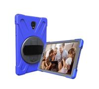 NTYHNFMIH Lanshui Fundas, Hand/Shoulder Strap Anti Drop Shell Protective Case Suitable for Samsung Galaxy Tab S10U/S9U/S8Ultra 14.6 Inch(Azul)