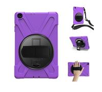 NTYHNFMIH Lanshui Fundas, Hand/Shoulder Strap Anti Drop Shell Protective Case Suitable for Samsung Galaxy Tab S10U/S9U/S8Ultra 14.6 Inch(Purple (Strap))