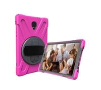 NTYHNFMIH Lanshui Fundas, Hand/Shoulder Strap Anti Drop Shell Protective Case Suitable for Samsung Galaxy Tab S10U/S9U/S8Ultra 14.6 Inch(Rosy)