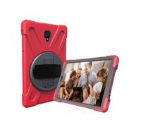 NTYHNFMIH Lanshui Fundas, Hand/Shoulder Strap Anti Drop Shell Protective Case Suitable for Samsung Galaxy Tab S10U/S9U/S8Ultra 14.6 Inch(Rojo)