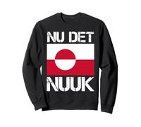 Nu DET Nuuk! ¡Ya Basta! Bandera de Groenlandia Sudadera