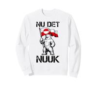 Nu DET Nuuk! ¡Ya Basta! Oso Polar Bandera De Groenlandia Sudadera
