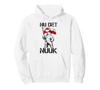 Nu DET Nuuk! ¡Ya Basta! Oso Polar Bandera De Groenlandia Sudadera con Capucha