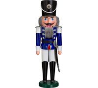 Cascanueces húsar azul, 50 cm. de alto, original de los Monte.. SV 11702/2 nuevo