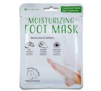 Nu Pore - Calcetines hidratantes (paquete de 24) - Manteca de karité y aloe vera - Algodón/elastano - Todo tipo de piel - Calcetines