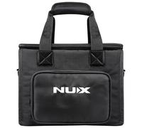 NU-X Bolsa de Transporte AC-25 para Amplificador acústico Acolchado con Correa para el Hombro, Doble asa, Bolsillo Frontal con Cremallera, Bolsa Protectora Ligera para Transporte y Almacenamiento de