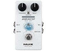NU-X Pedal de puerta de ruido Huminator para guitarra y bajo, pedal profesional de reducción de ruido con umbral ajustable, interruptor de decaimiento y silencio para un sonido más limpio